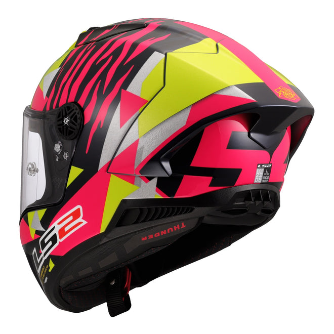 LS2 FF805 Thunder GP Aero Helmet - Aldeguer Replica