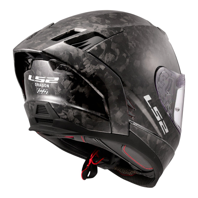 LS2 FF807 Dragon Carbon Forged Helmet - Gloss Carbon 06