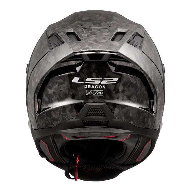 LS2 FF807 Dragon Carbon Forged Helmet - Gloss Carbon 06
