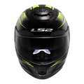 LS2 FF808 Stream II Fury - Black / Hi-Vis Yellow 06