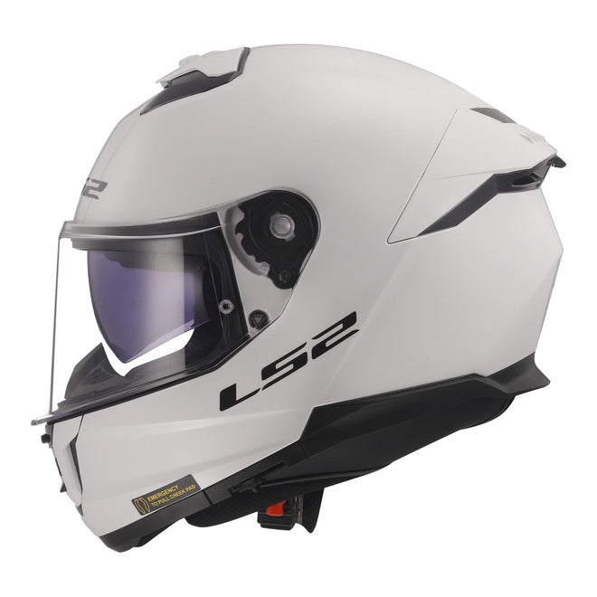 LS2 FF808 Stream II Helmets - White 06