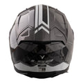 LS2 FF811 Vector II Splitter Helmets - Gloss Black / White 06