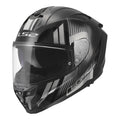 LS2 FF817 Challenger II Nitro Helmet - Black / Grey