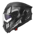 LS2 FF817 Challenger II Nitro Helmet - Black / Grey