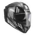 LS2 FF817 Challenger II Nitro Helmet - Black / Grey