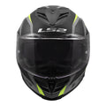 LS2 FF818 Storm III Dynamo Helmet - Black / Hi-Vis Yellow