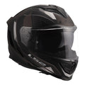 LS2 FF818 Storm III Sporty Helmet - Black / Grey