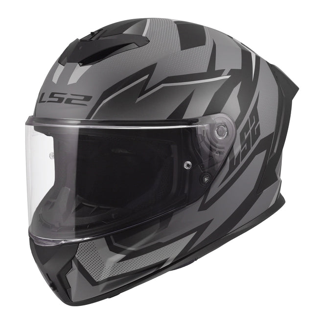 LS2 FF820 Rapid III Xtrem Helmet - Black / Grey