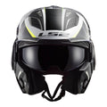 LS2 FF900 Valiant II Codex Helmet - White / Black