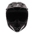 LS2 MX706 COZ Arched Helmet - Black / Silver / Titanium 06
