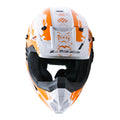 LS2 MX706 COZ Hyde Helmet - Orange / White