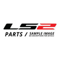 LS2 FF369 Delta Sun Visor - Smoked