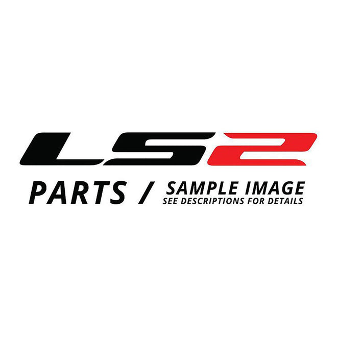 LS2 FF369 Delta Sun Visor - Smoked