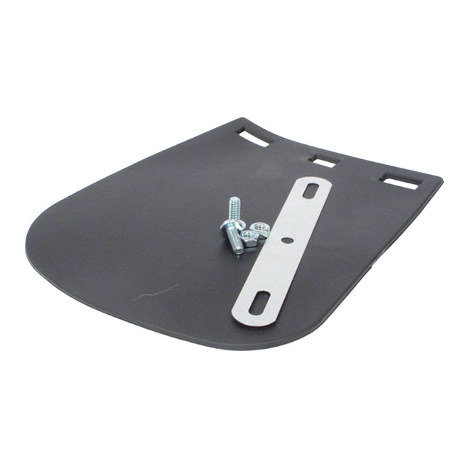 Whites Mud Flap - Black PVC (Large)