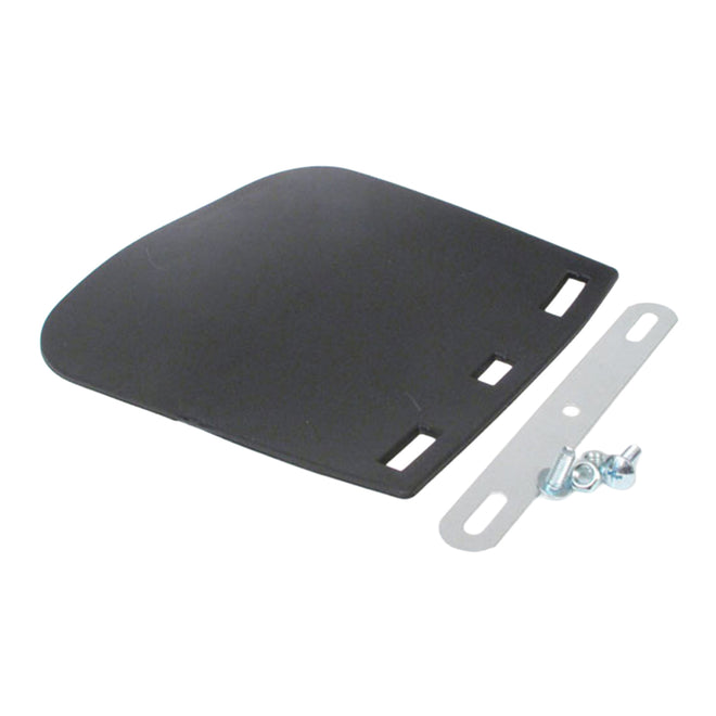 Whites Mud Flap - Black PVC (Small)