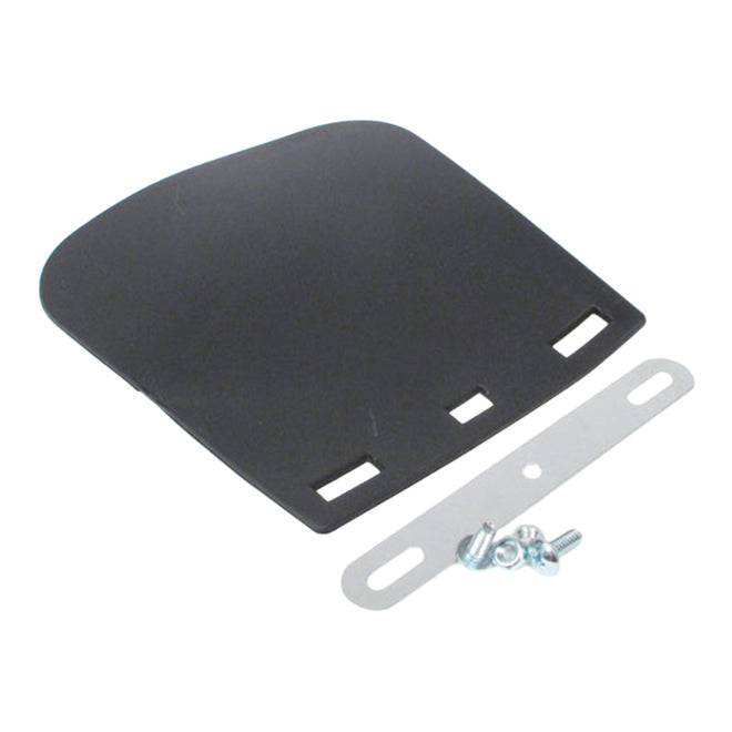 Whites Mud Flap - Black PVC (Small)