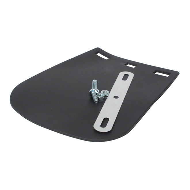 Whites Mud Flap - Black PVC (Small)