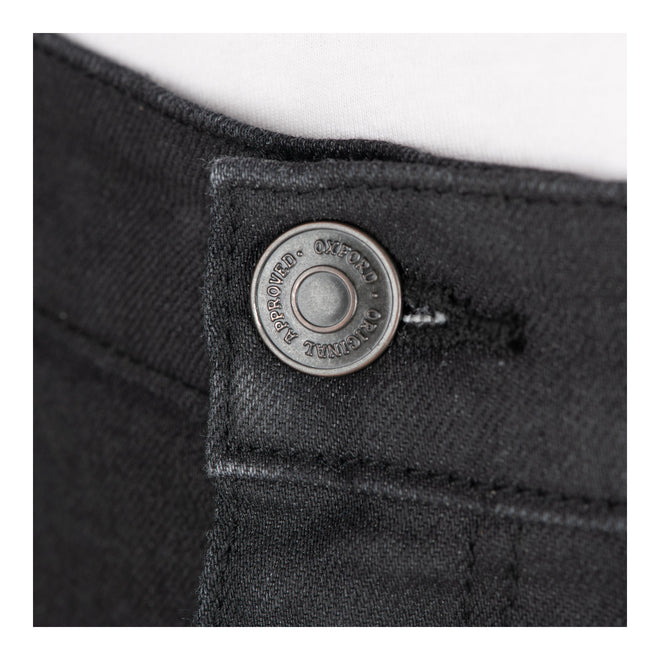 Oxford Original CE AA Armourlite Slim Men's Jeans - Black (Short - 30L)