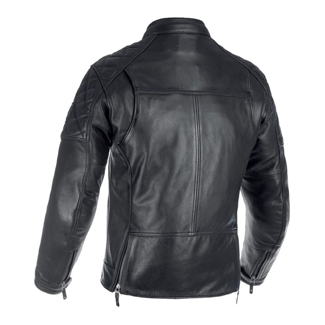 Oxford Route 73 2.0 Leather Jacket - Black