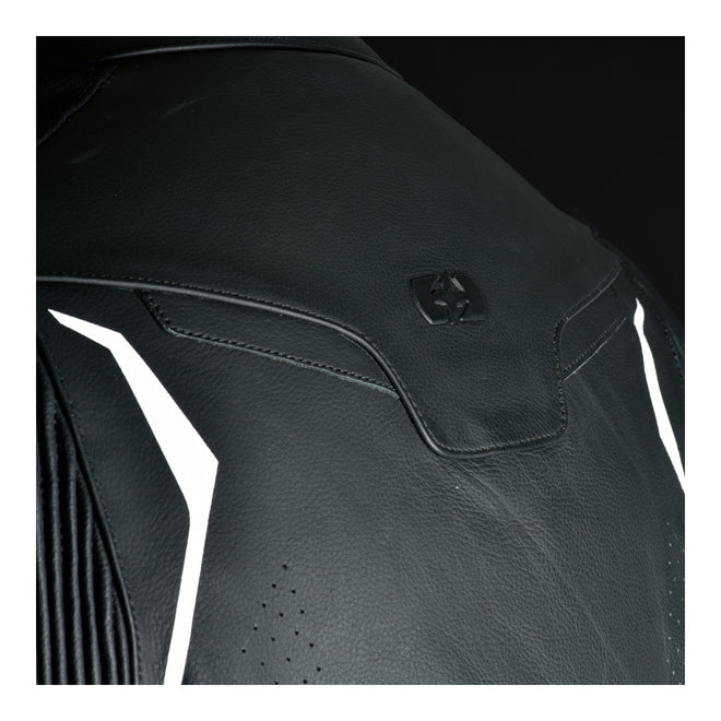 Oxford Nexus 1.0 Leather Men's Jacket - Stealth Black