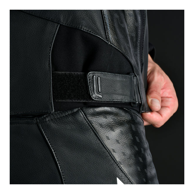 Oxford Nexus 1.0 Leather Men's Jacket - Stealth Black