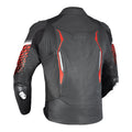 Oxford Nexus 1.0 Leather Men's Jacket - Black / Red