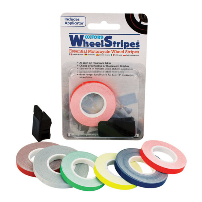 Oxford Wheel Stripes Fluro Yellow + Applicator