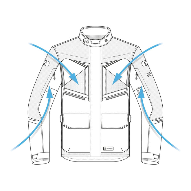 Oxford Mondial 2.0 Tech Men's Jacket - Black