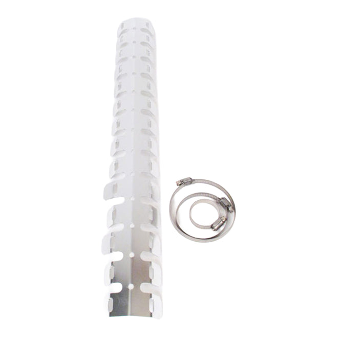 WHITES HEAD PIPE GUARD W/CLAMP - SIL