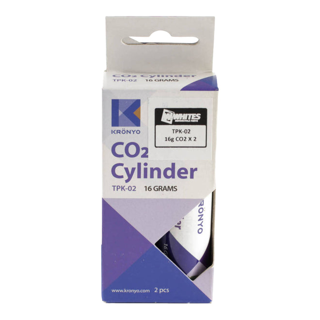 Kronyo CO2 Cylinders - 16g (2 Pack)