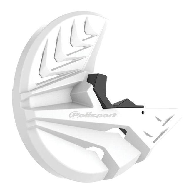 Polisport Disc Protector Kawasaki KX250F '13-'20 / KX450F '15-'18 - White