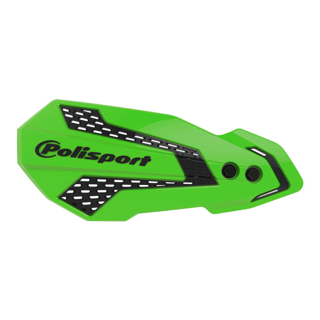 Polisport MX Flow Handguard Green / Black KX450F '19- KX250F '20-