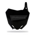 NUMBER PLATE SUZ RMZ250 10-16/ RMZ450 08-16 BLK