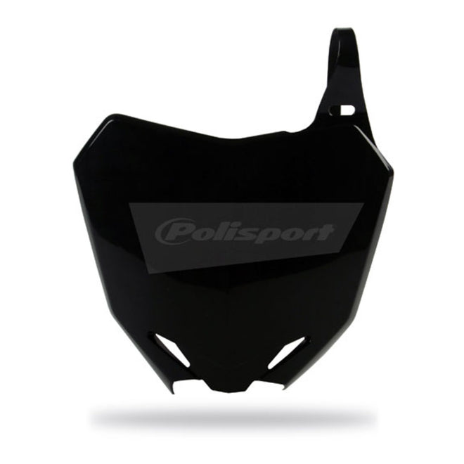 NUMBER PLATE SUZ RMZ250 10-16/ RMZ450 08-16 BLK