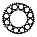 Renthal Sprocket Rear Black 49T Alloy 7075 T6 Grooved