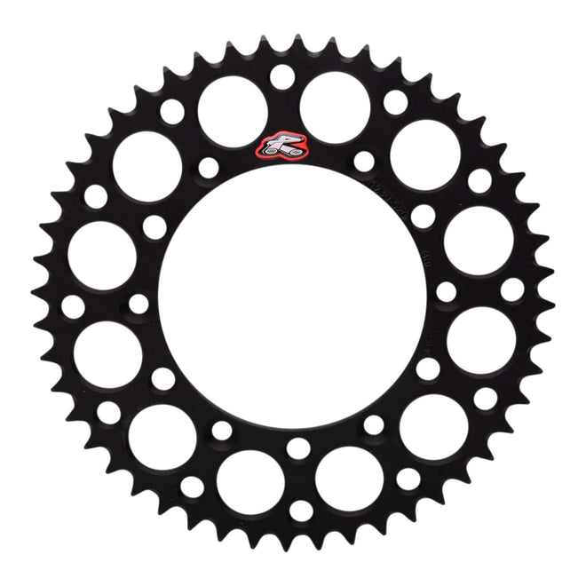 Renthal Sprocket Rear Black 51T Alloy 7075 T6 Grooved Suzuki