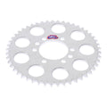 Renthal Rear Sprocket 7075 Alloy T6 Grooved - Silver [Yamaha]