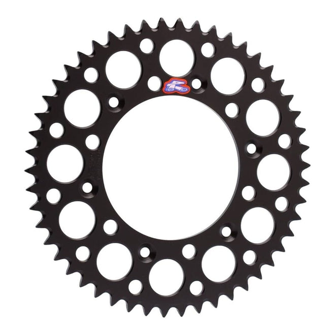 Renthal Sprocket Rear Black 43T Alloy 7075 T6 Grooved