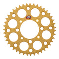 Renthal Sprocket Rear Gold 43T Alloy 7075 T6 Grooved