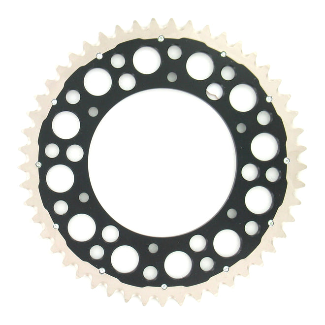 Renthal Sprocket Twinring Black 49T Bi-metal Grooved