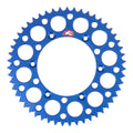Renthal Sprocket Rear Blue 51T Alloy 7075 T6 Grooved