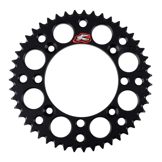 Renthal Sprocket Rear Black 49T Alloy 7075 T6 Grooved