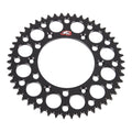 Renthal Sprocket Rear Black 50T Alloy 7075 T6 Grooved