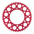 Renthal Sprocket Rear Red 50T Alloy 7075 T6 Grooved