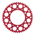 Renthal Sprocket Rear Red 51T Alloy 7075 T6 Grooved