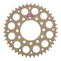 Renthal Sprocket Rear Silver 42T Alloy 7075 T6 Grooved Kawasaki