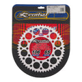 Renthal Sprocket Rear Silver 55t Alloy 7075 T6 Grooved Honda