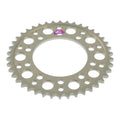Renthal Rear Sprocket T6 Grooved 7075 Alloy - Silver [Honda]