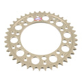 Renthal Rear Sprocket T6 7075 Alloy Grooved 409 / 525 - Silver [Suzuki]