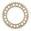 Renthal Sprocket Rear Silver 42T Alloy 7075 T6 Grooved Honda